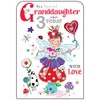 Granddaughter 3rd Birthday Card