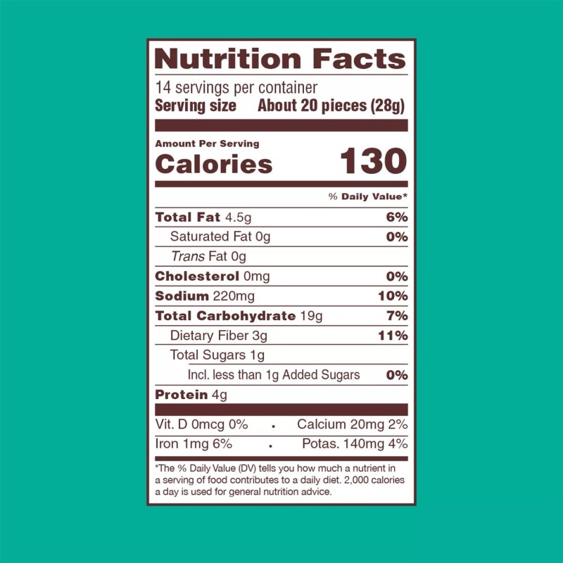 White Hippeas Chickpea Puffs Vegan White Cheddar, 0.8 oz., 24
