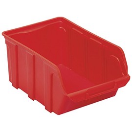 Viso 3321360001221 Letter Trays Polypropylene 10 L, Red