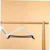 BUGUUYO 10pcs Clothes Hanger Cross Bars Non Slip Hanging Pant