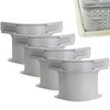 WNXBFO 4 Pieces Bed Sheet Clips, Bed Sheet Holder with