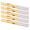 5pcs Professional CNC End Mill Metal Spiral Router Bit Milling