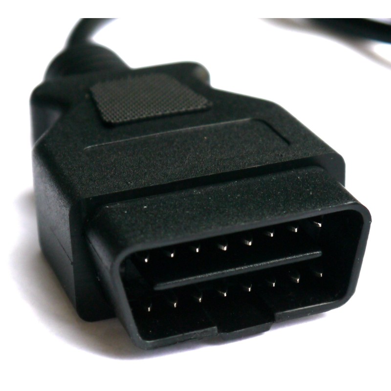 AutoDia® Adapter OBD 2 II Verlängerung Kabel Stecker auf Buchse