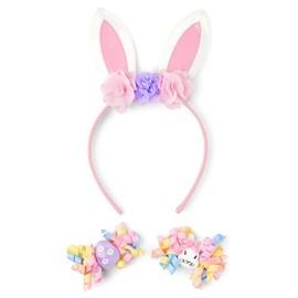 Gymboree,Girls, and Toddler Headbands and Hair Accessories,One Size,Pink Bunny Ears