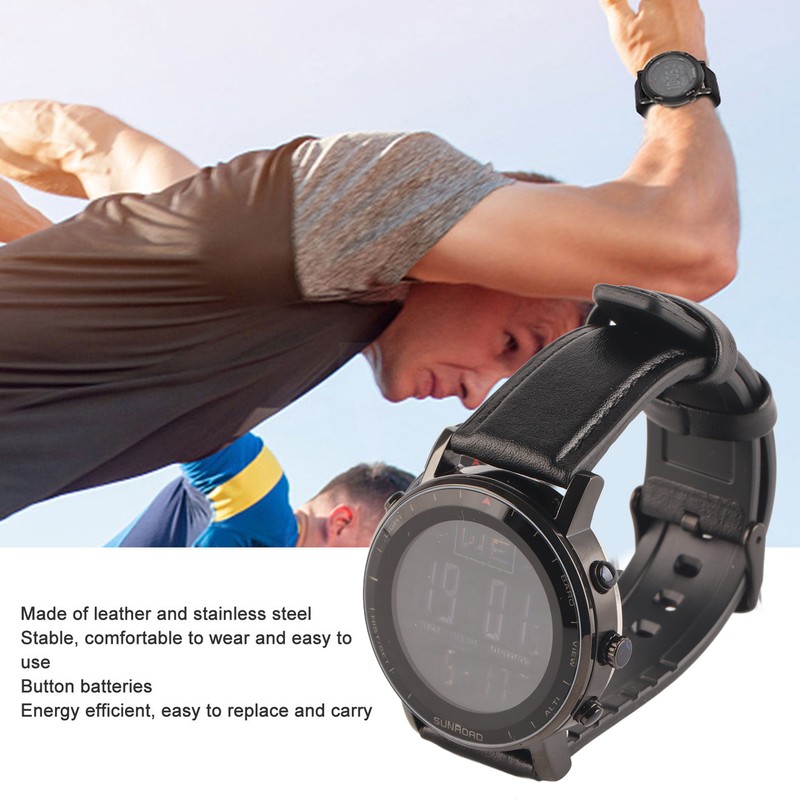 Fishing Barometer Watch Altitude Compass Indicator Mountaineering Outdoor Sports Wrist