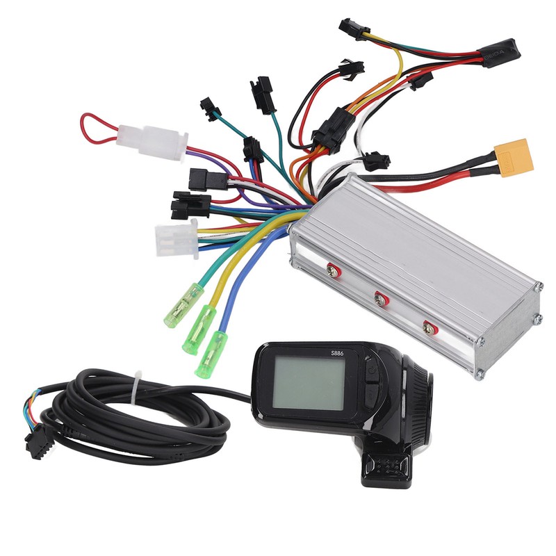 Electric Bicycle Brushless Controller Kit Electric Bike LCD Display Panel