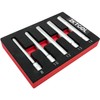 ZKTOOL 5PCS 3/8" Deep Drive Socket Set, Hexagon Socket, 8MM