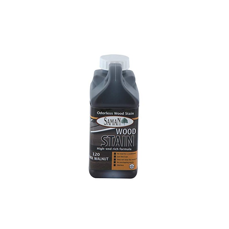 SamaN Interior Water Based Wood Stain - Natural Stain for