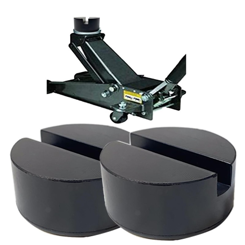 スタートサイド（startside) リフトアップゴム ジャッキポイント 傷防止ブロックアダプター ゴムパット ジャッキ用品 (ブラック ２個)