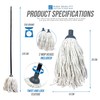 Cotton Floor Mops High Quality Mop System with Super Absorbent