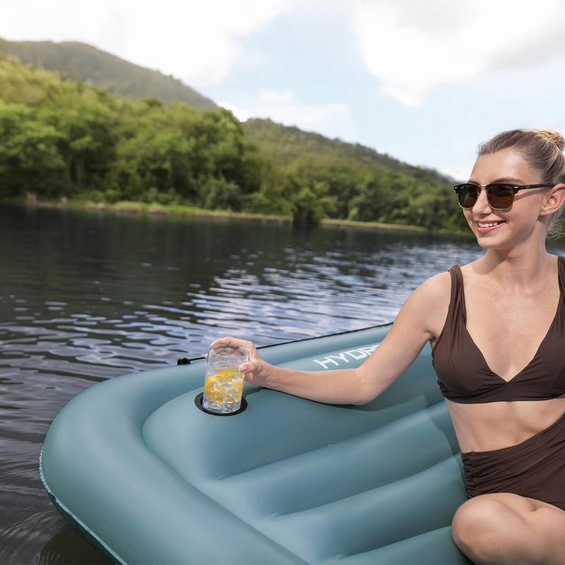 Bestway Hydro-Force Sun Soaker Inflatable Water Floating Platform 4 Person
