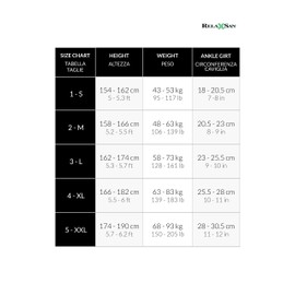 Relaxsan Basic 700[N] (1 Pair - Skin, Sz.5) - 70 denier light support knee high socks 12-17 mmHg