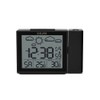 Bresser Weather Projection Clock with Outdoor Sensor, Black