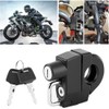 DFsucces Universal Helmet Lock for 22mm-28mm Handlebar Helmet Holder with