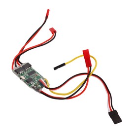 RC Brushed ESC, Brushed Motor Electronic Speed Controller Bidirectional 2s‑3s Lipo 5A RC Two Way ESC