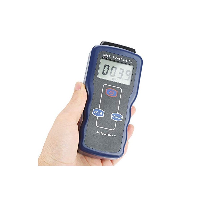 SM206 Digital Solar Power Meter Solar Radiation Energy Insolation Tester