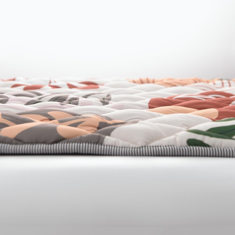 TADO MUSLIN Baby Play Mat 50x50 Inch, Thickened Soft Floor