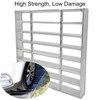 MASSLUNT Galvanized Steel Drain Grate 10x10 in, B-Class 28100 lbs