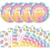 Easter Party Decorative Paper Plate Napkins,Spring Party Happy Easter Bunny