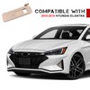 PEVAST Left Driver Side Sun Visor Compatible with Hyundai Elantra