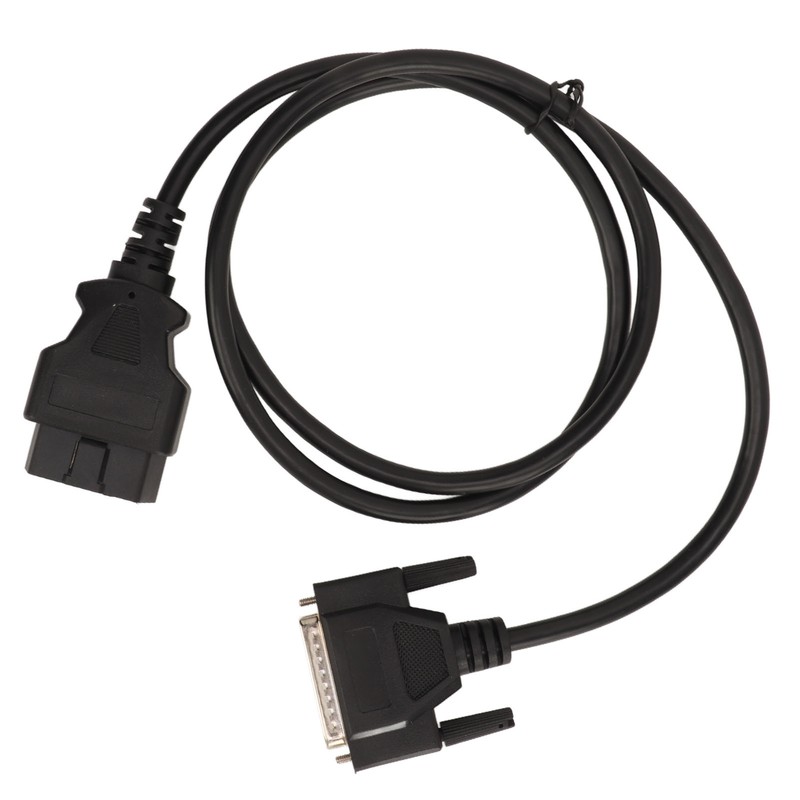 OBDII Diagnostic Cable 12V High Flexibility Code Reader Cable for