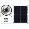 10W Solar Panel with Cooling Fan Photovoltaic Solar Panel for