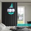 Room Divider Blackout Curtains Flexible Sliding Tracks Sets Ceiling Mounted