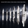 Pilot Drill Set, HSS Center Drill, 6 Pieces High Speed
