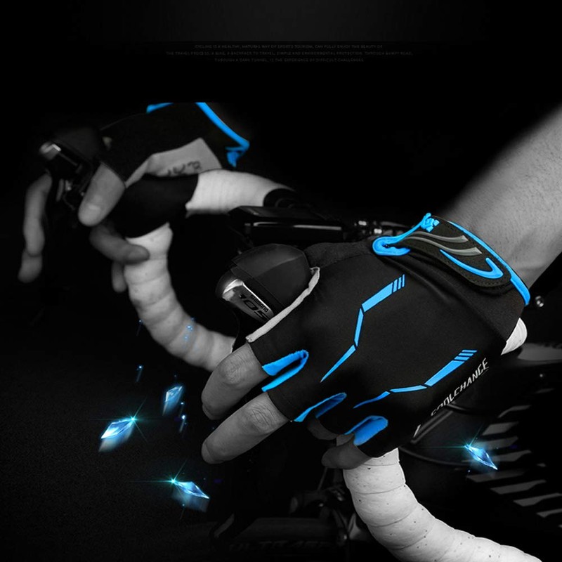 Cycling Gloves, Spring, Summer, Autumn, UV Protection, Smartphone Compatible, Breathable,