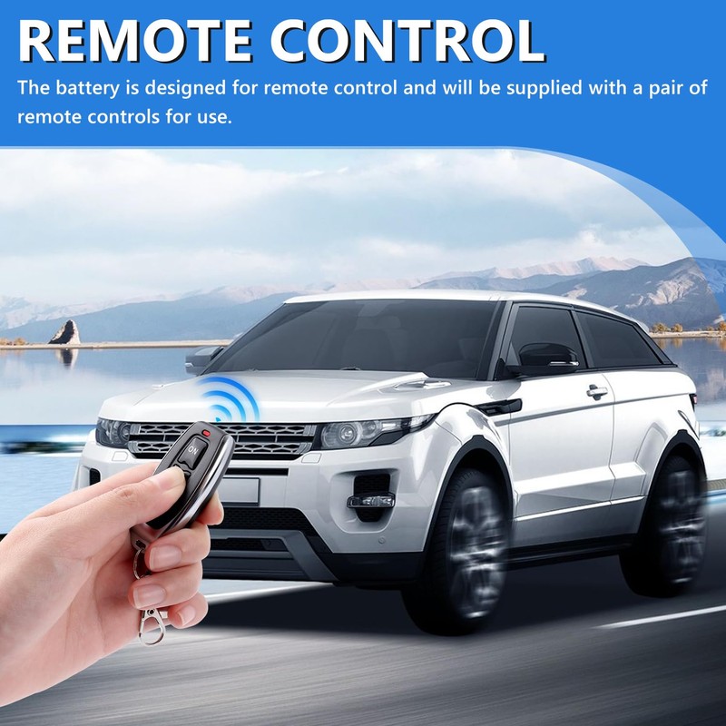 MGYOO Kill Switch for Car 12V 240A Remote Battery Disconnect