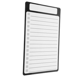 Parliky Magnetic Notepads Magnetic Dry Erase Board Fridge Memo Pad Magnetic Grocery List Pad Pet Material Writing Pad