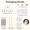 Disposable Ear Piercing Kit with 6 Piercing Guns, 3 Pairs