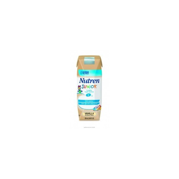 Nutren Junior-Flavor Vanilla Calories 250 / 250 ml Packaging 250 mL Tetra Prisma - Case of 24