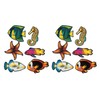 Beistle Fish Cutouts 12 Piece, 14.25" - 16.75", Multicolor