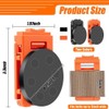 Dpaaoyer 2 Piece Tool Belt Clip, Heavy Duty Magnetic Tool