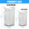8Pcs Drinks Flasks Juice Flasks Liquor Pouch Reusable Drinking Flasks