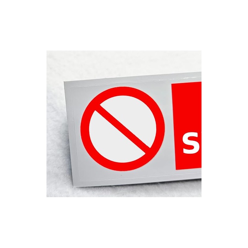 Do Not Switch Off Sticker Waterproof Outdoor Vinyl Sticker 150