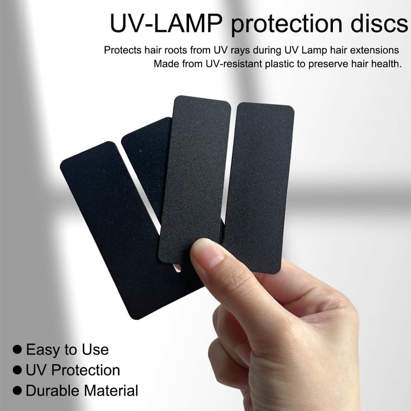 GlamorDove Hair Extensions Protector Shields Anti-UV Shield Guards Hair Styling