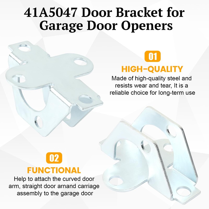 41A5047 Door Bracket, Garage Door Openers Bracket Replacement Compatible with