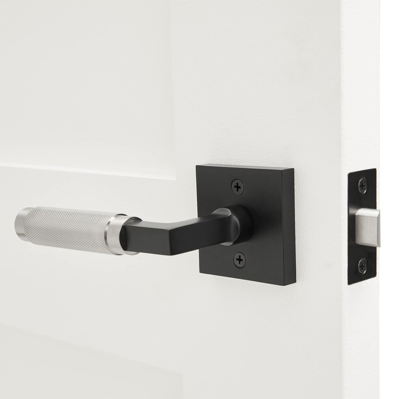 Explore Hardware New York Model Solid Brass Lever Hallway &