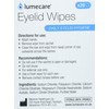 Lumecare Eyelid Wipes (4 Boxes, 80 Wipes)
