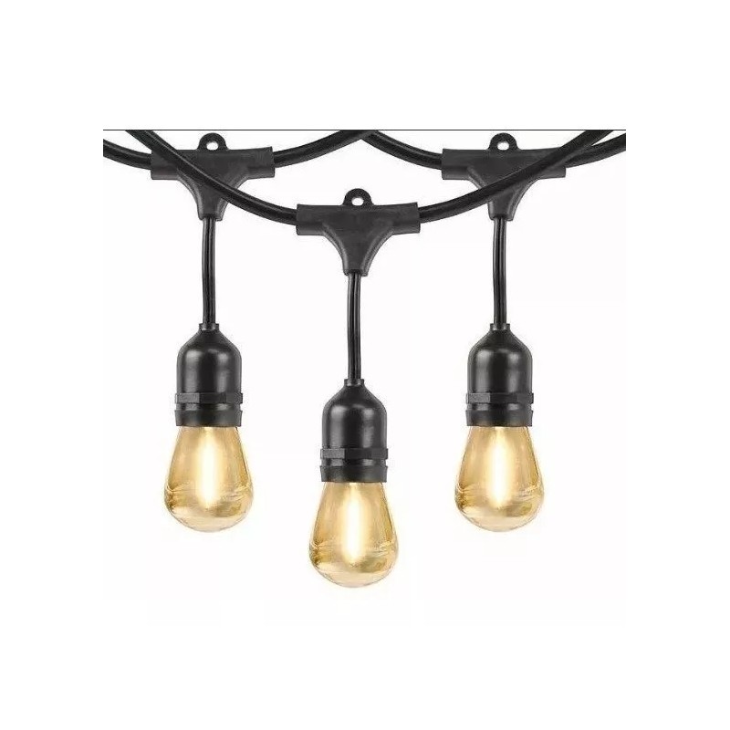 Extreme Beauty Guirnalda Led Focos Para Exterior Decorativa 5mts Tira