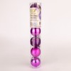 60mm/6Pcs Christmas Baubles Shatterproof Purple, Christmas Tree Decorations Ball Ornaments