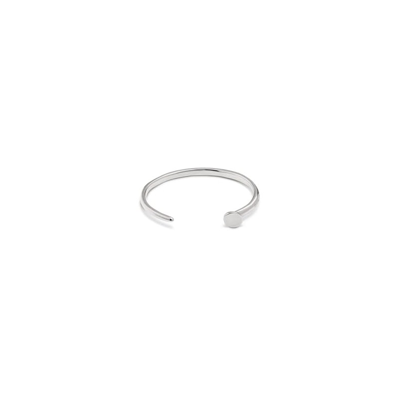 UNO de 50 18k Gold Plated Nail Shape Bracelet One
