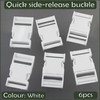 AERZETIX - 6er-Pack Schnallen, Schnellverschluss-Clips für Rucksäcke - 40 mm