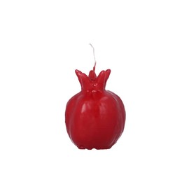 SHALHEVET LIGHT Safed Candles Handmade Hand Dipped in Israel (Rimon Pomegranate)