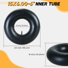weyleity 2 Pack 15x6.00-6 Inner Tube | Durable Replacement Tire