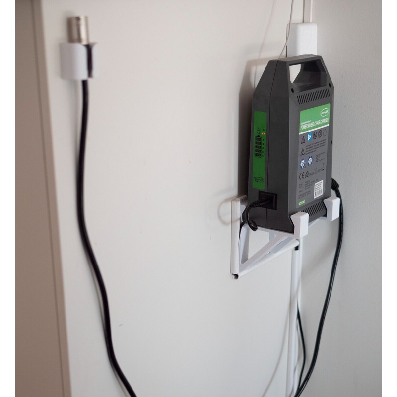 Permobil Powerchair Charger Wall Bracket – Fits Multiple Models, Holder