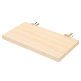 BCOATH Pet Rest Station Bird Cage Parrot Toys Wooden Parrot Standing Platform to Climb Exercise Rack