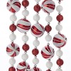 Kurt S. Adler H9563 Garland, Red/White